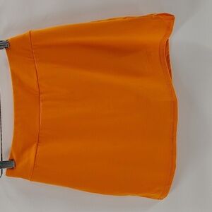 Lou Keith Golf Tennis Skort Size Small Orange